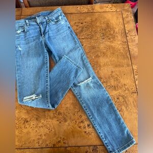 Joe’s Jeans Flawless The Icon Mid-rise Skinny Crop Size 24